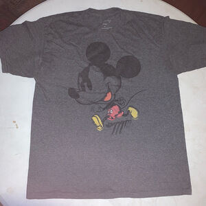 Large Men's Disney T-Shirt, Grey